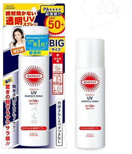電烤盤推薦 防曬推薦-2022 【Kose 高絲】曬可皙高效防曬噴霧