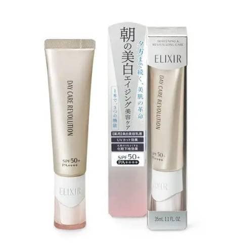 電烤盤推薦 防曬推薦-2022 【資生堂ELIXIR】淨白多效日間美肌乳C+