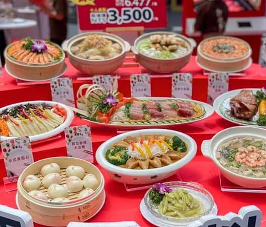 中秋禮盒推薦 年菜推薦-2023預購、冷凍宅配 海霸王餐廳總舖料理十人桌菜