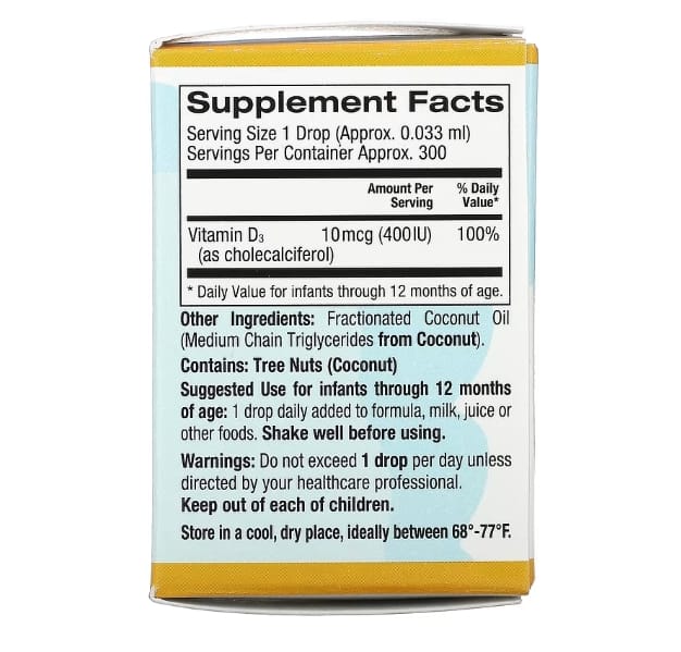 iHerb D3 不能買?2024ptt推薦維生素D、兒童綜合維他命攝取量、滴劑評價 13 維生素D3-2023給嬰兒吃推薦:California Gold Nutrition, 嬰兒液體維生素 D3
