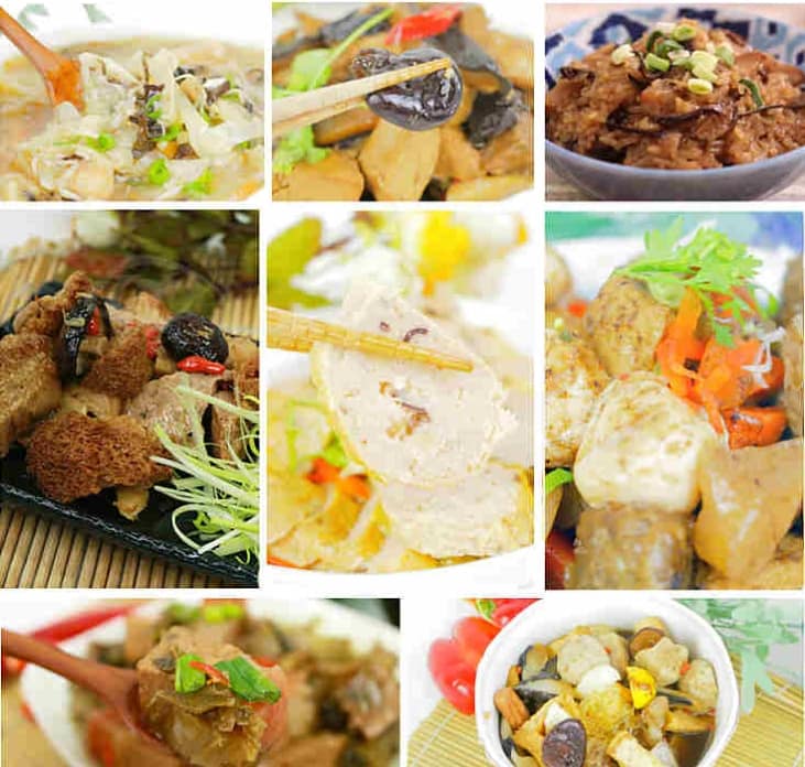 中秋禮盒推薦 年菜推薦-2023預購、冷凍宅配 高興宴-富貴團圓超值宴(素食)