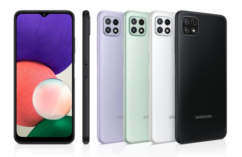 手機推薦 2022年5000元手機推薦:【 SAMSUNG Galaxy A22】