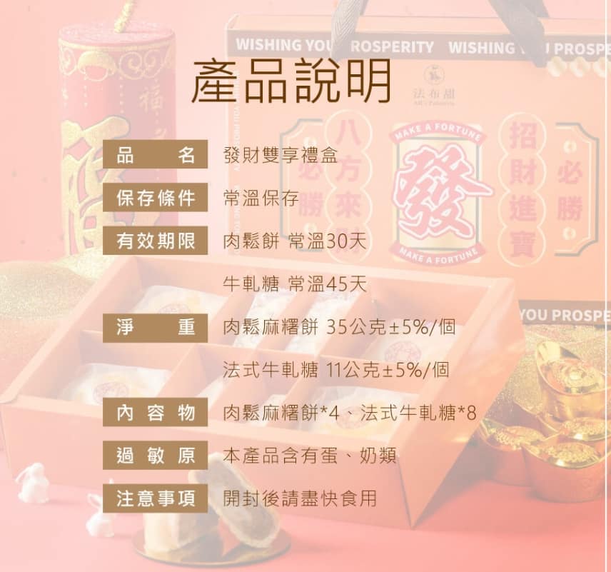 法布甜好吃嗎?2024ptt/dcard評價推薦過年送禮禮盒、蛋糕、檸檬塔、馬卡龍鳳梨酥、蛋黃酥、牛軋糖 36 法布甜-2023過年禮盒推薦:新春限定|發財雙喜禮盒
