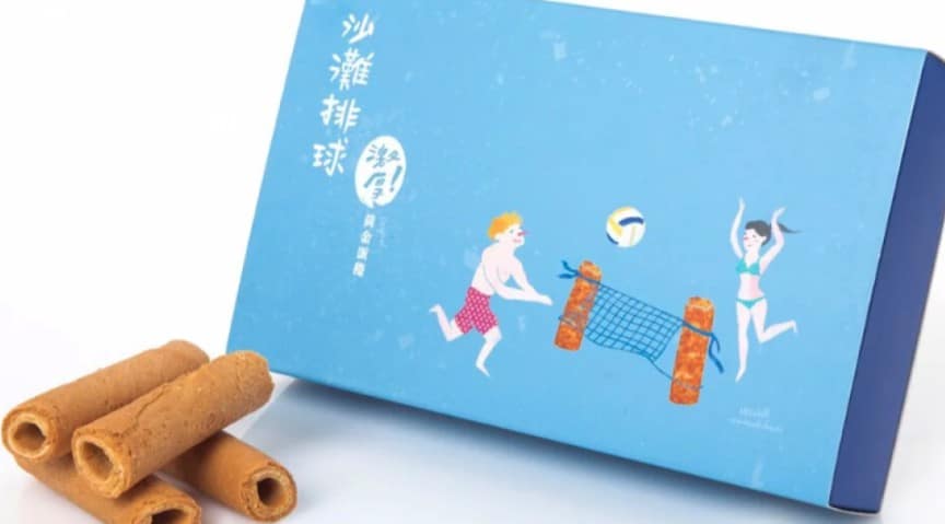 中秋禮盒推薦 2024 海邊走走-爆漿蛋捲禮盒